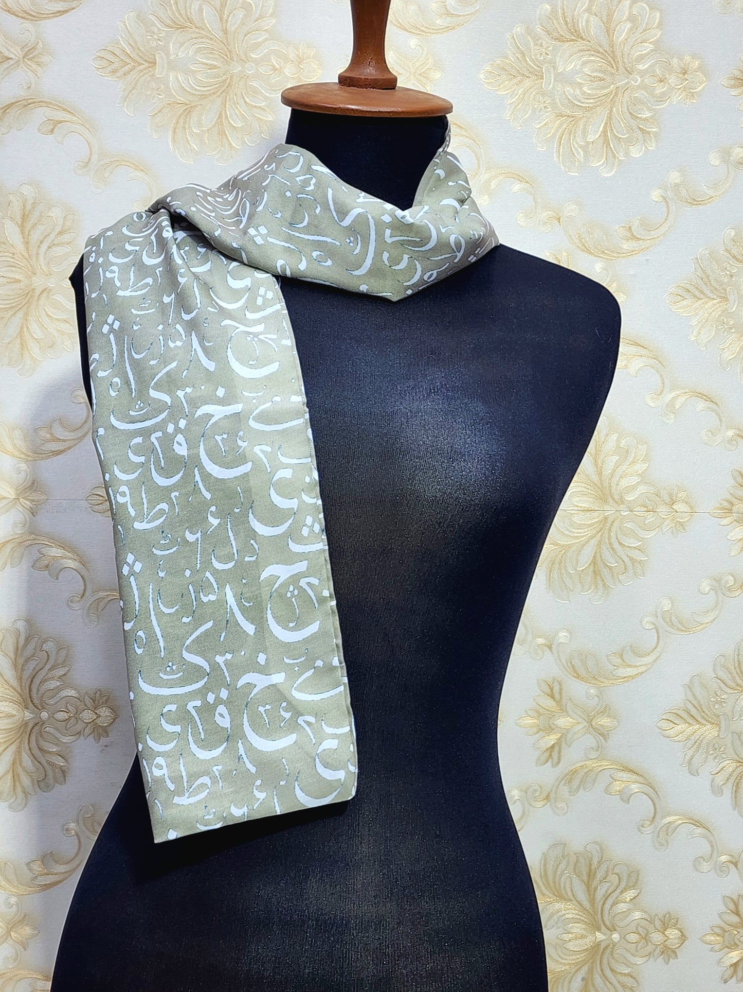 Arabic Calligraphy Scarf